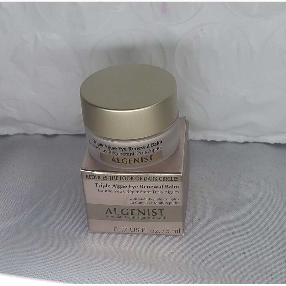 ALGENIST Triple Algae Eye Renewal Balm .17oz/5ml MINI SZ NEW IN BOX